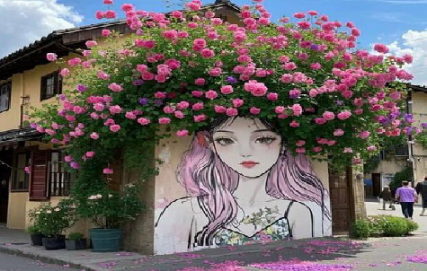  东兴怎么设计网红打卡墙绘