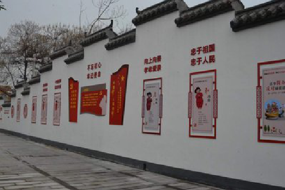  东兴墙体彩绘-乡村文化墙