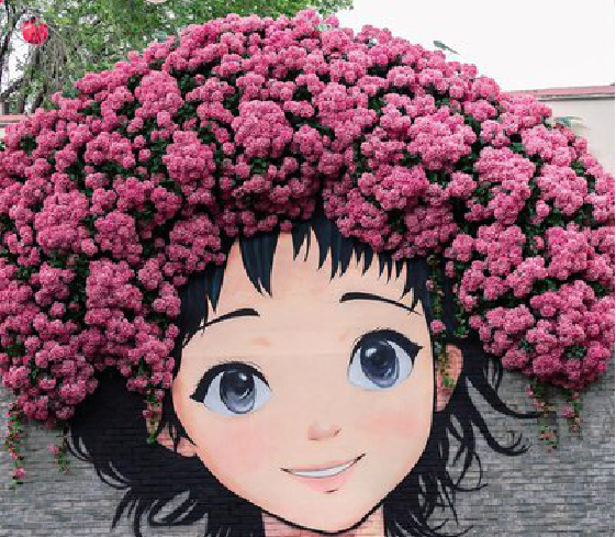  东兴墙体彩绘-网红墙打卡