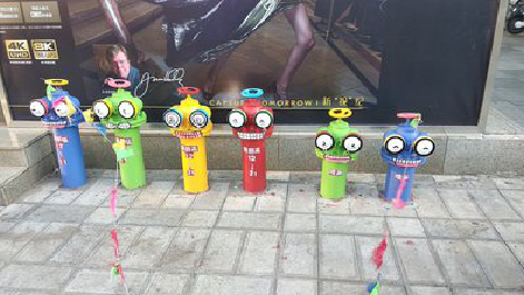  东兴商业区彩绘