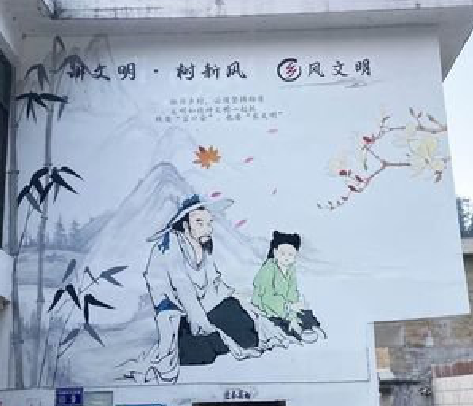  东兴分享几个墙绘保养知识。