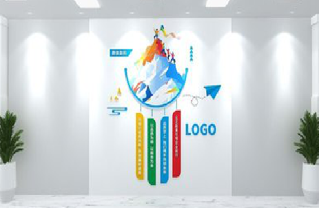  东兴公司企业形象墙的工艺材料有哪些？